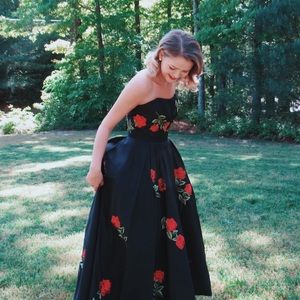 Floral Prom Dress